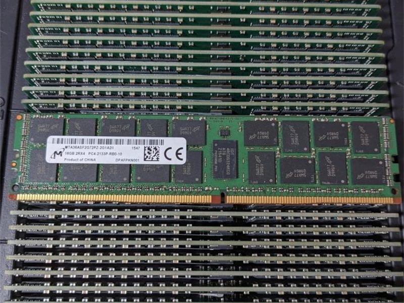 Micron 16 GB DDR4 RDIMM - PC4-2133P - 2Rx4 ECC registered
